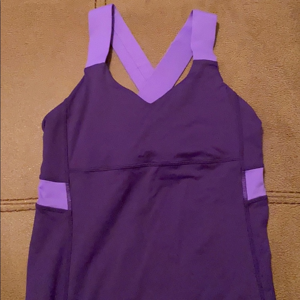 Lulu Lemon Swift Back Razor Tank - Picture 3 of 3